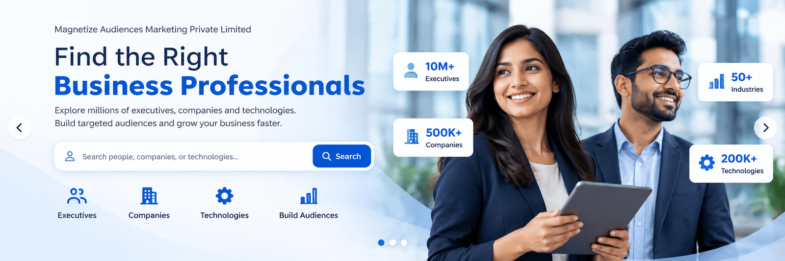 Find the right business professionals